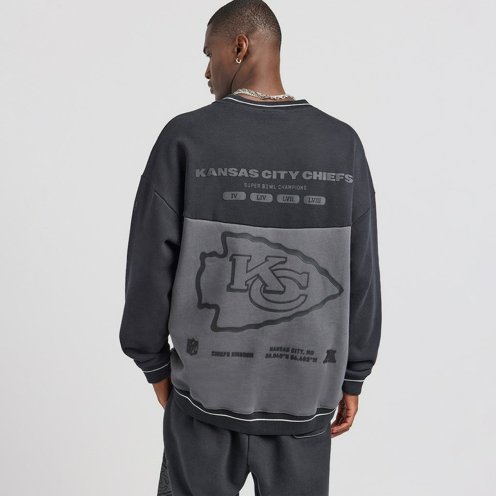 Kansas City Chiefs Off Season x NFL Unisex Fleece Sweatshirt Black - NFL
