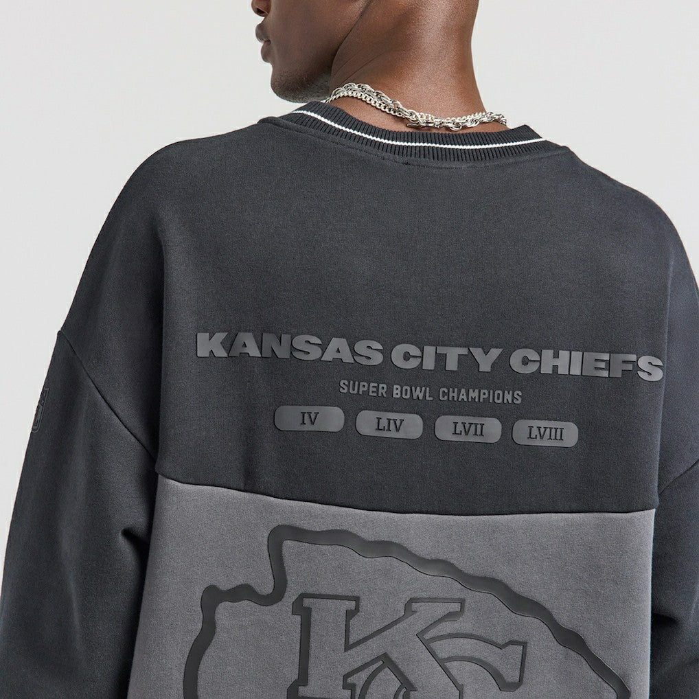 Kansas City Chiefs Off Season x NFL Unisex Fleece Sweatshirt Black - NFL