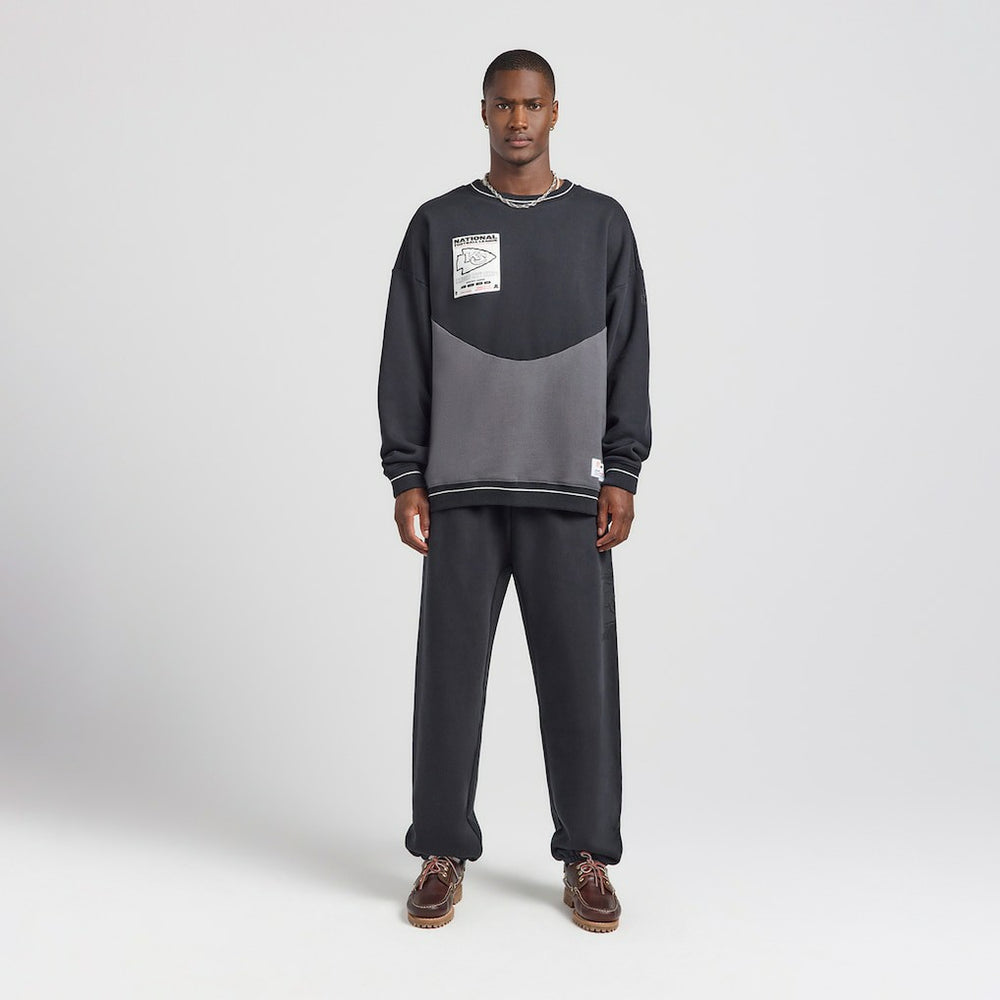 Kansas City Chiefs Off Season x NFL Unisex Fleece Sweatshirt Black - NFL