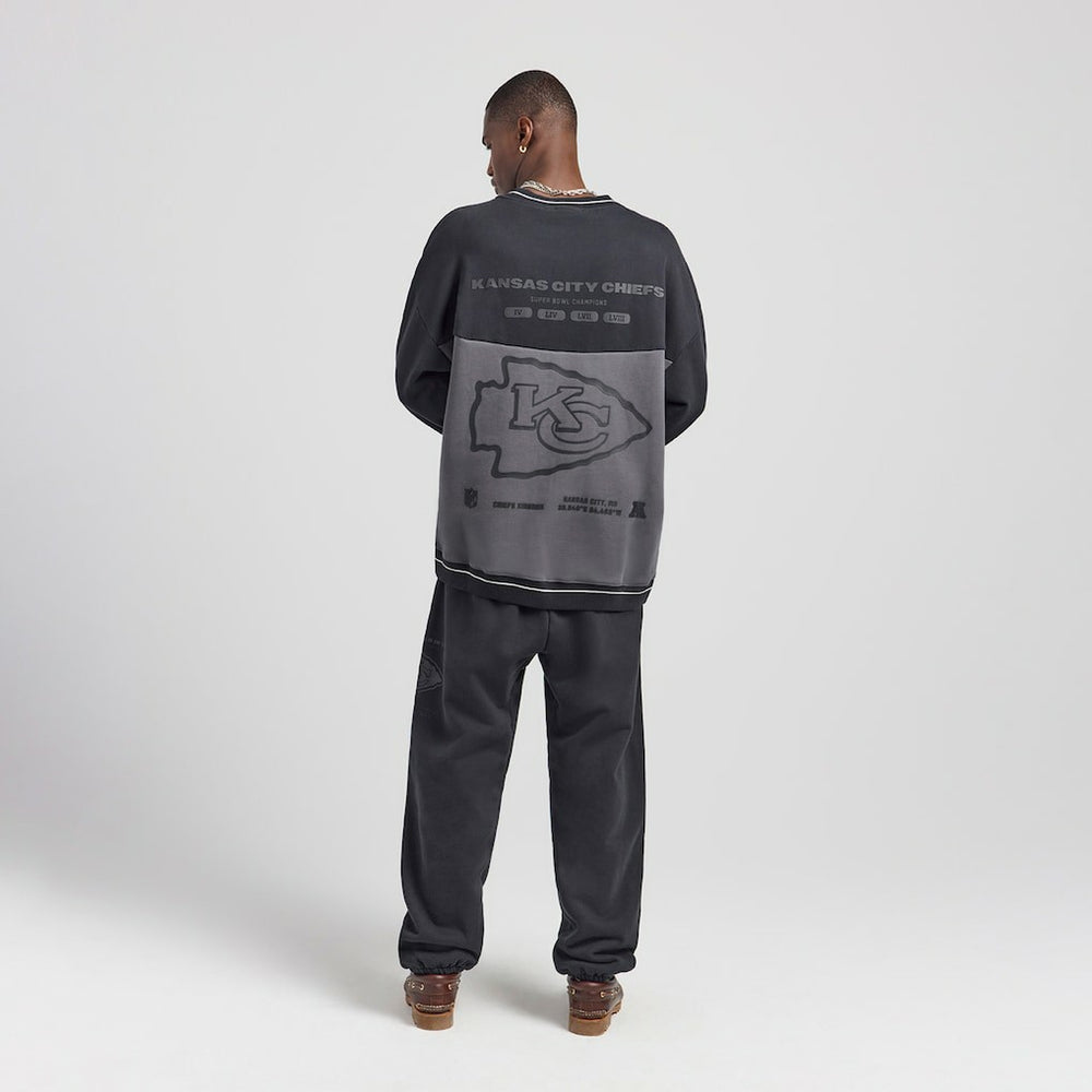 Kansas City Chiefs Off Season x NFL Unisex Fleece Sweatshirt Black - NFL