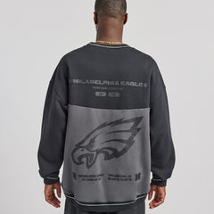 Philadelphia Eagles Off Season x NFL Unisex Fleece Sweatshirt Black - NFL