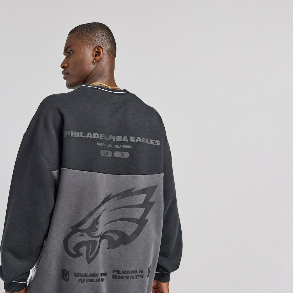 Philadelphia Eagles Off Season x NFL Unisex Fleece Sweatshirt Black - NFL