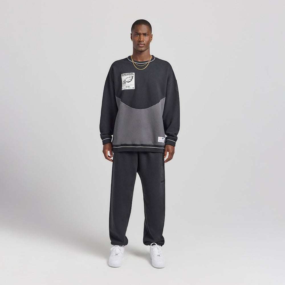 Philadelphia Eagles Off Season x NFL Unisex Fleece Sweatshirt Black - NFL