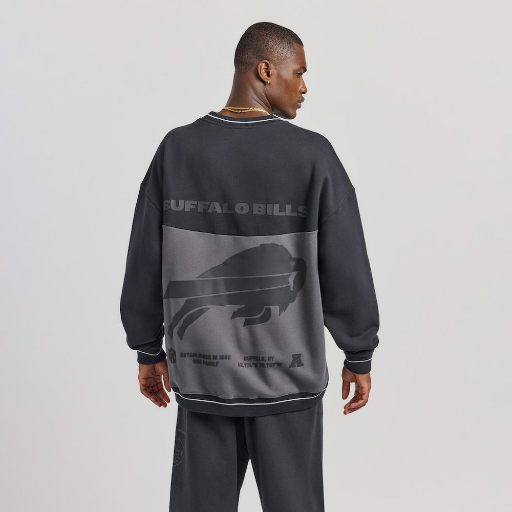 Buffalo Bills Off Season x NFL Unisex Fleece Sweatshirt Black - NFL