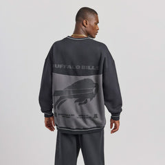 Buffalo Bills Off Season x NFL Unisex Fleece Sweatshirt Black - NFL