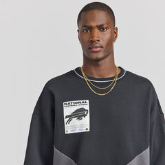 Buffalo Bills Off Season x NFL Unisex Fleece Sweatshirt Black - NFL