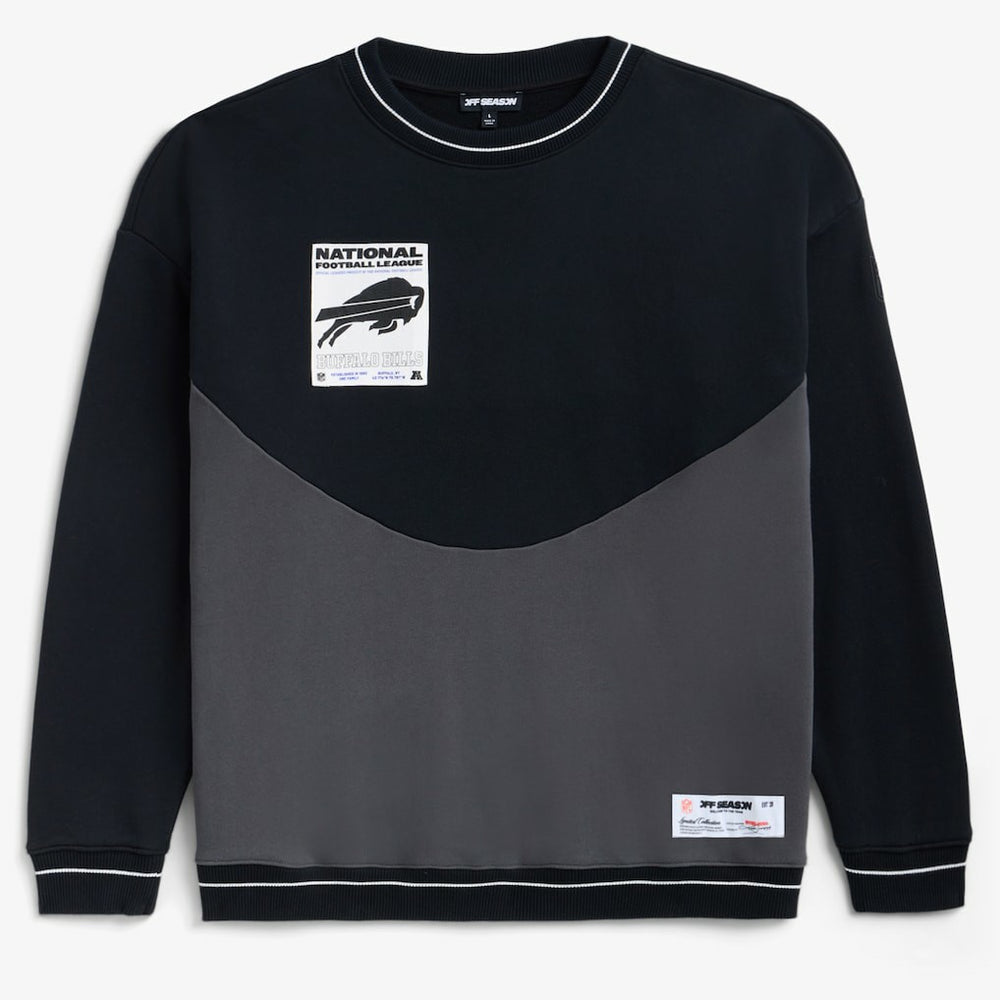 Buffalo Bills Off Season x NFL Unisex Fleece Sweatshirt Black - NFL
