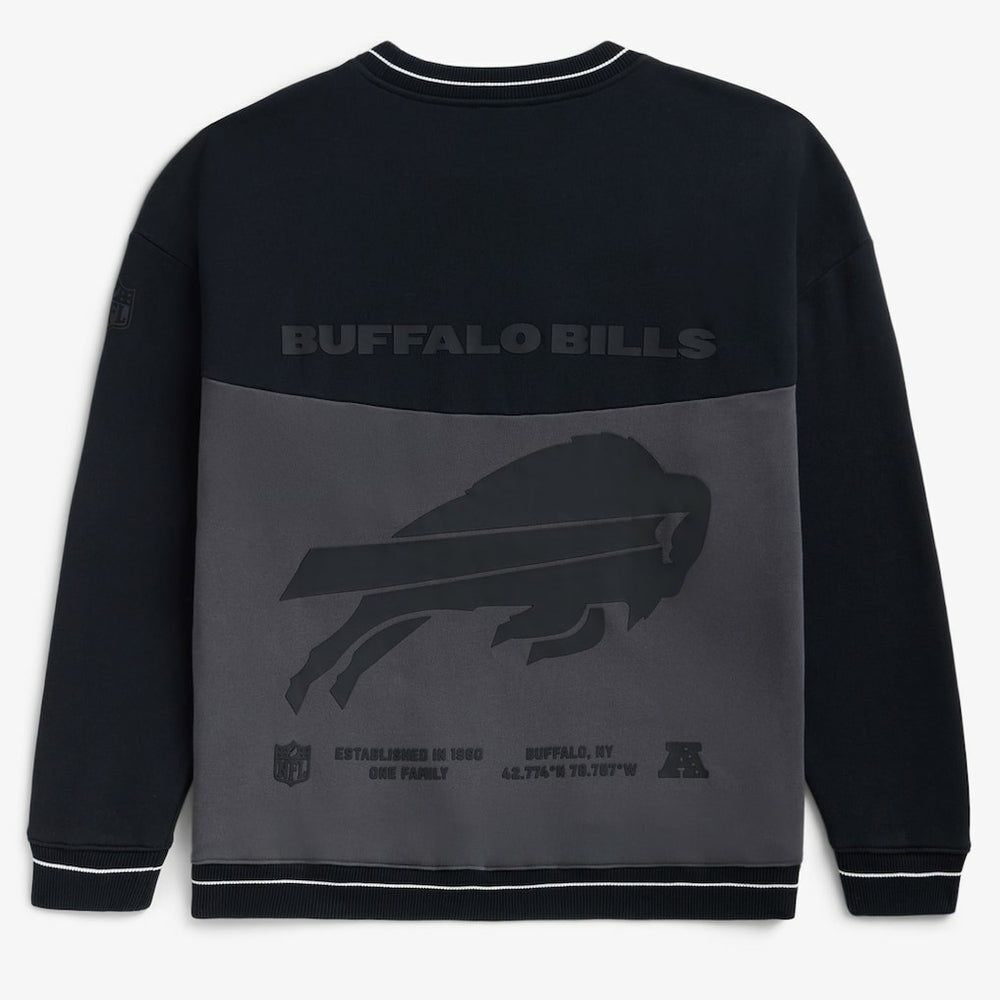 Buffalo Bills Off Season x NFL Unisex Fleece Sweatshirt Black - NFL