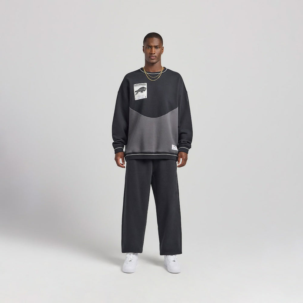 Buffalo Bills Off Season x NFL Unisex Fleece Sweatshirt Black - NFL