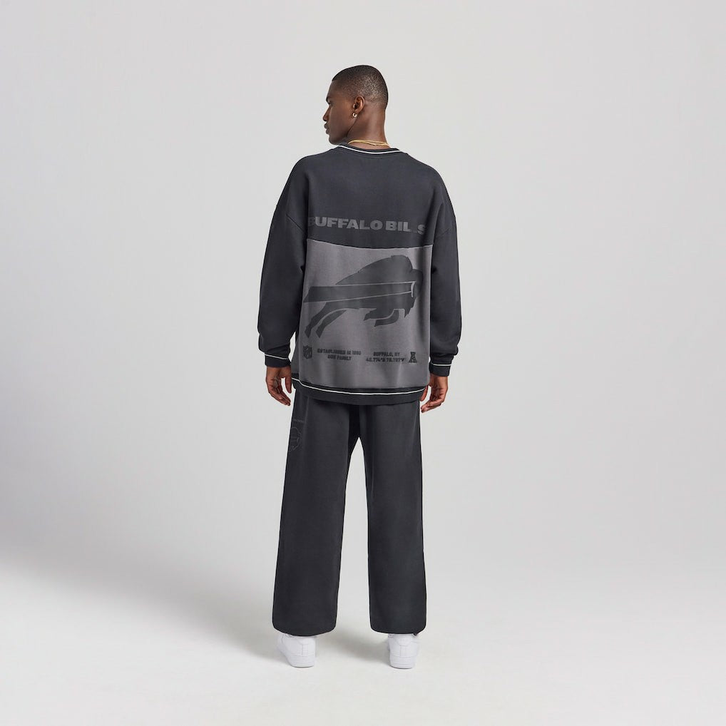 Buffalo Bills Off Season x NFL Unisex Fleece Sweatshirt Black - NFL