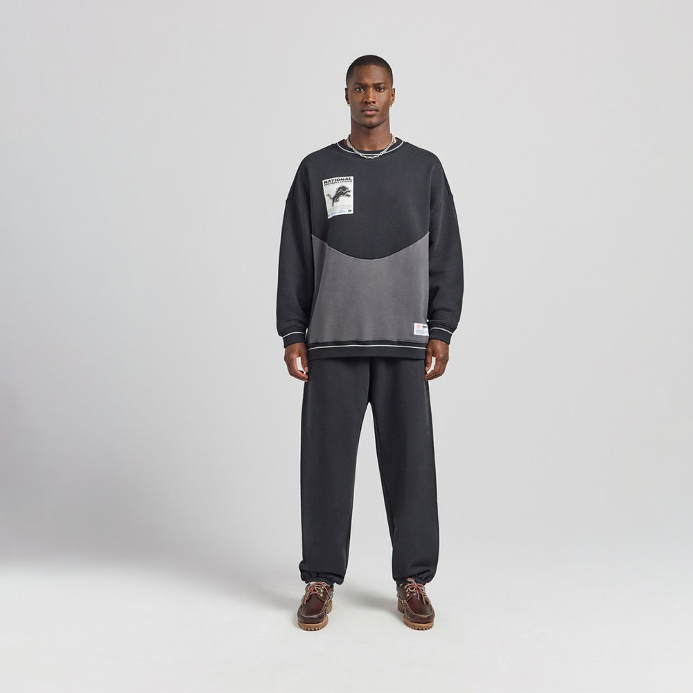 Detroit Lions Off Season x NFL Unisex Fleece Sweatshirt Black - NFL
