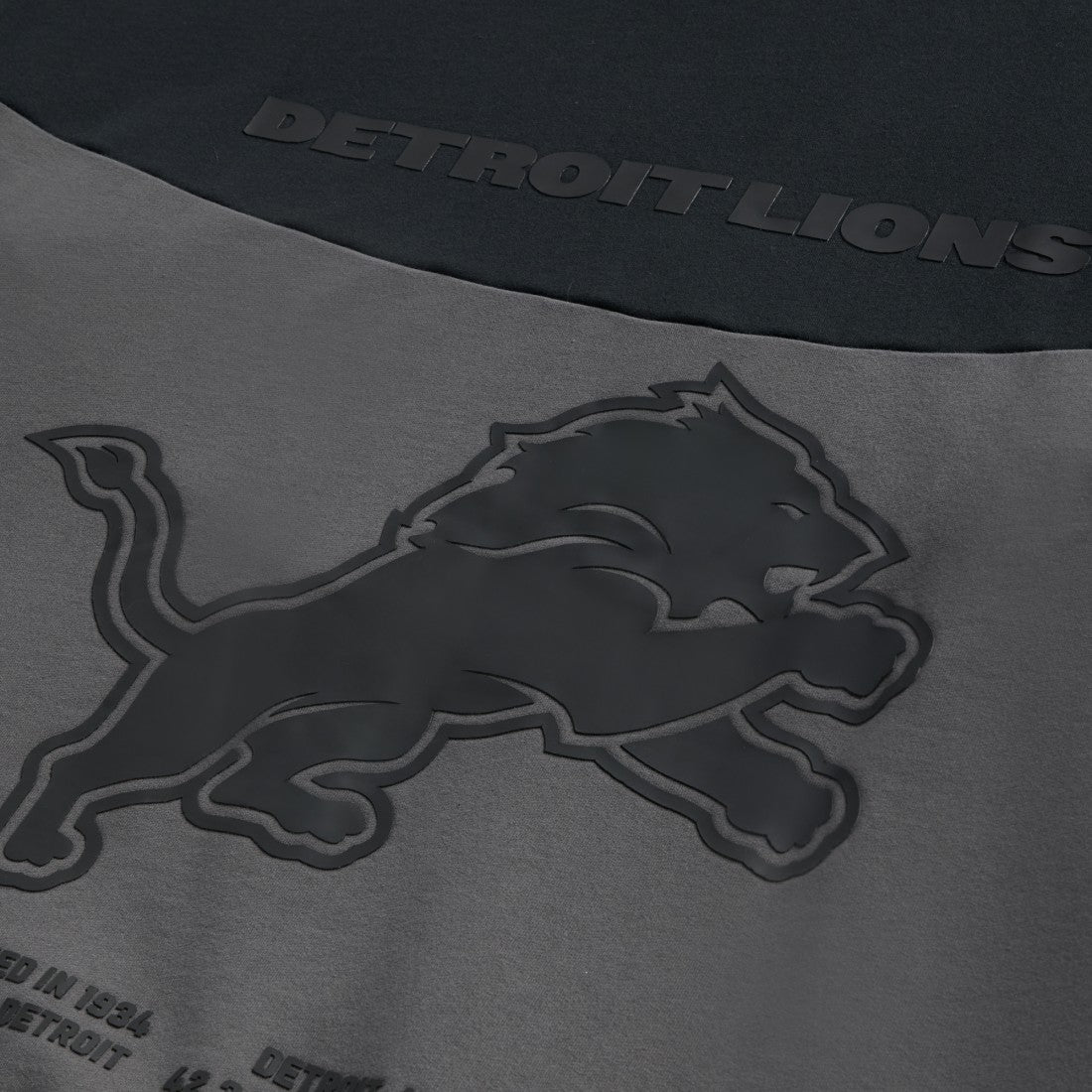 Detroit Lions Off Season x NFL Unisex Fleece Sweatshirt Black - NFL