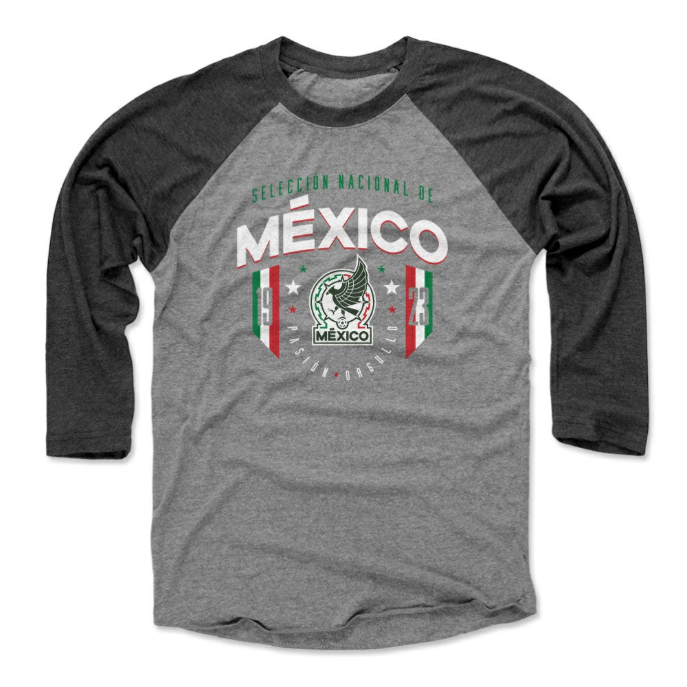 Mexico National Team 500 Level Male Adult 1923 T-Shirts - Black