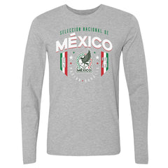 Mexico National Team 500 Level 1923 Long Sleeve T-Shirts - Heather Gray