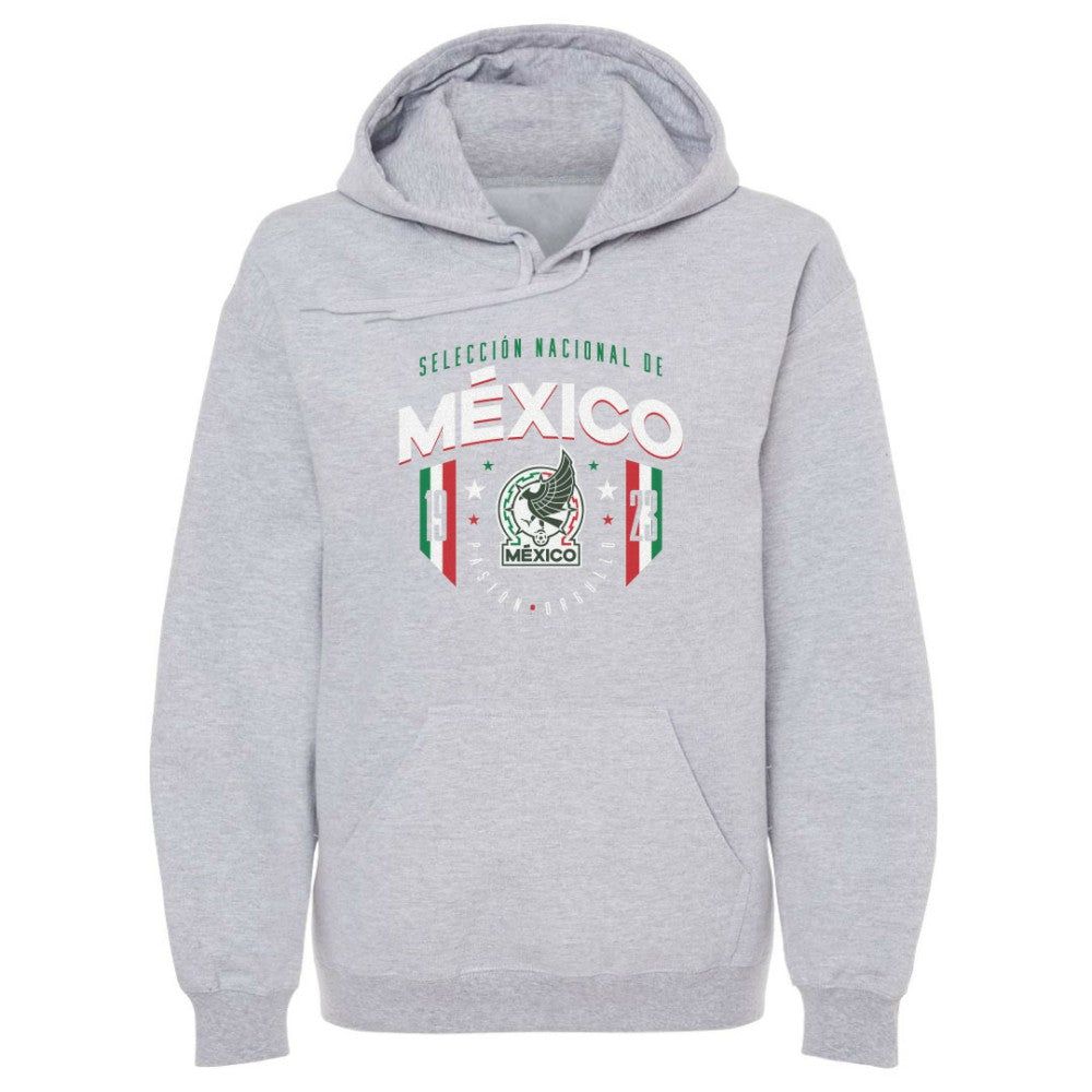 Mexico National Team 500 Level 1923 Pullover Hoodie - Gray