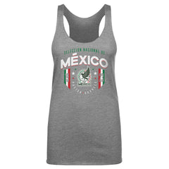 Mexico National Team 500 Level Women's Tri-Blend Tank Top - Gray