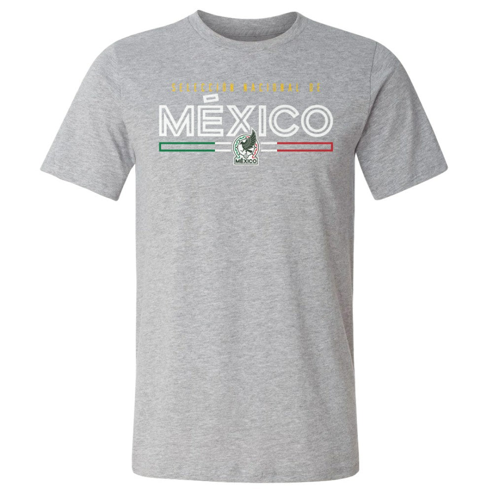 Mexico National Team 500 Level Inline T-Shirts - Heather Gray