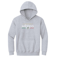 Mexico National Team 500 Level Youth Inline Pullover Hoodie - Gray
