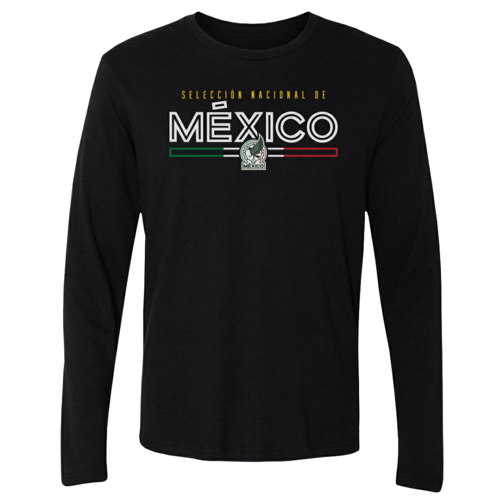 Mexico National Team 500 Level Inline Long Sleeve T-Shirts - Black