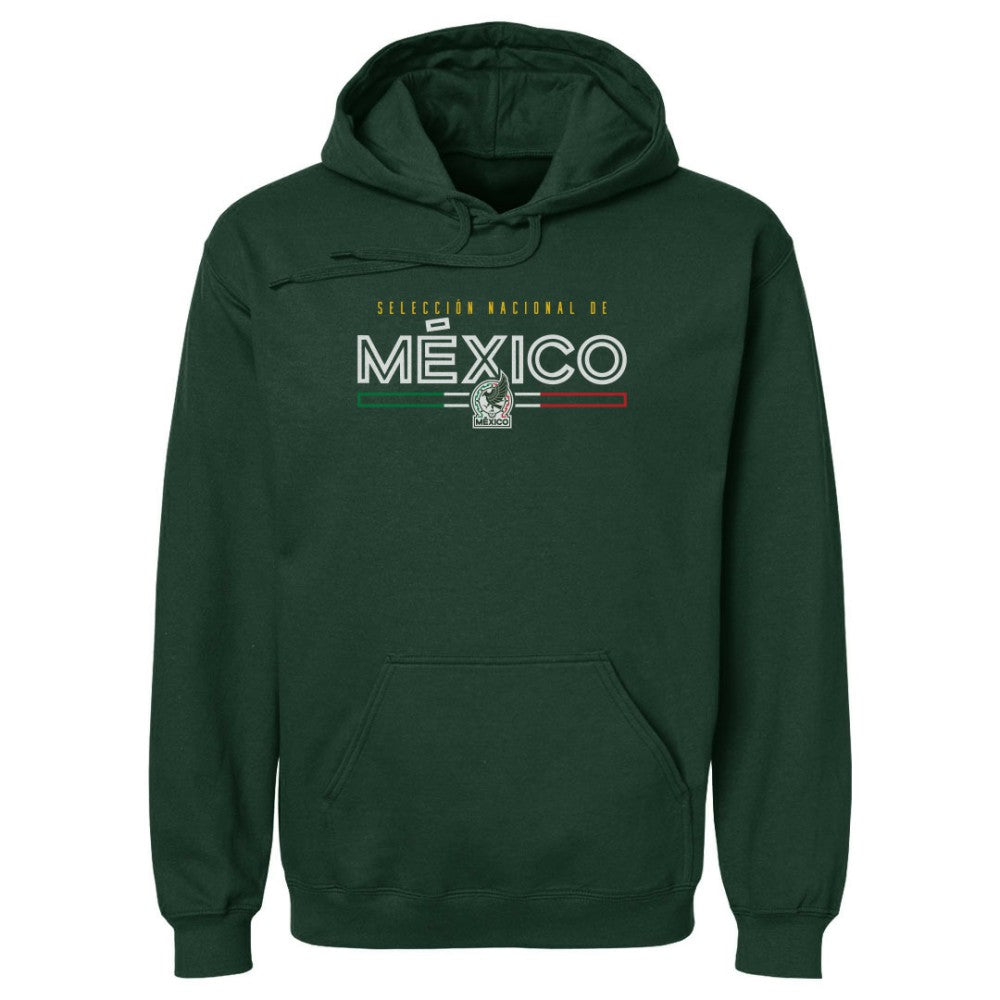 Mexico National Team 500 Level Inline Pullover Hoodie - Forest Green