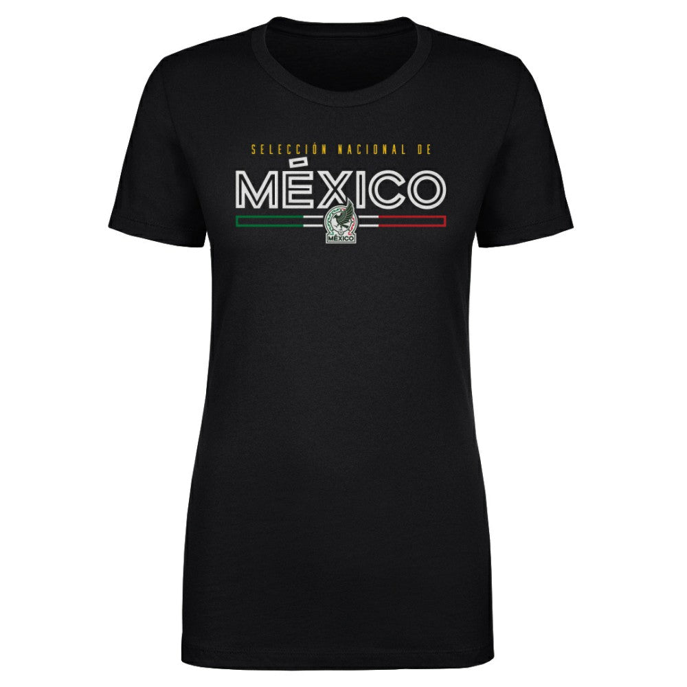 Mexico National Team 500 Level Women's Inline T-Shirts - Black