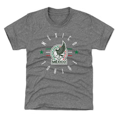Mexico National Team 500 Level Youth Futbol T-Shirts - Gray