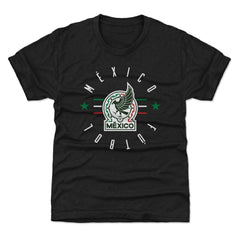 Mexico National Team 500 Level Youth Futbol T-Shirts - Black
