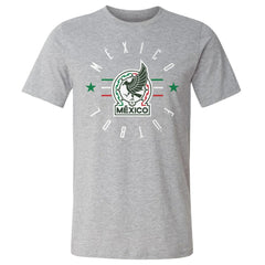 Mexico National Team 500 Level Futbol T-Shirts - Heather Gray