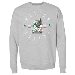 Mexico National Team 500 Level Futbol Pullover Sweatshirt - Heather Gray
