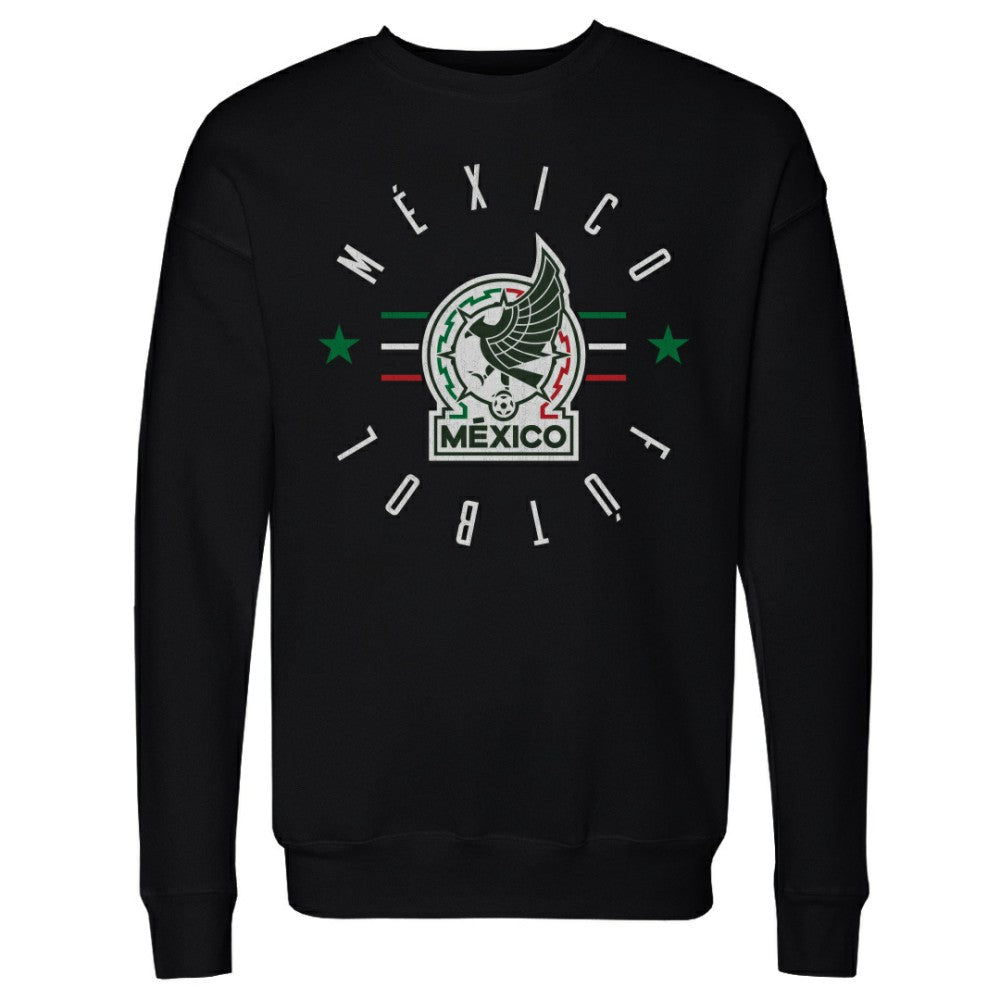 Mexico National Team 500 Level Futbol Pullover Sweatshirt - Black