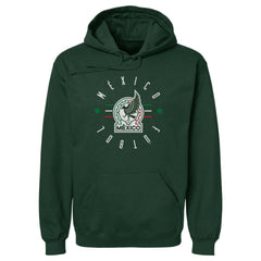 Mexico National Team 500 Level Futbol Pullover Hoodie - Forest Green