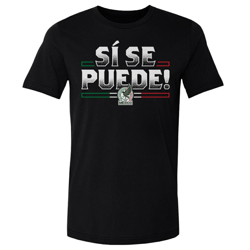 Mexico National Team 500 Level Si Se Puede T-Shirts - Black