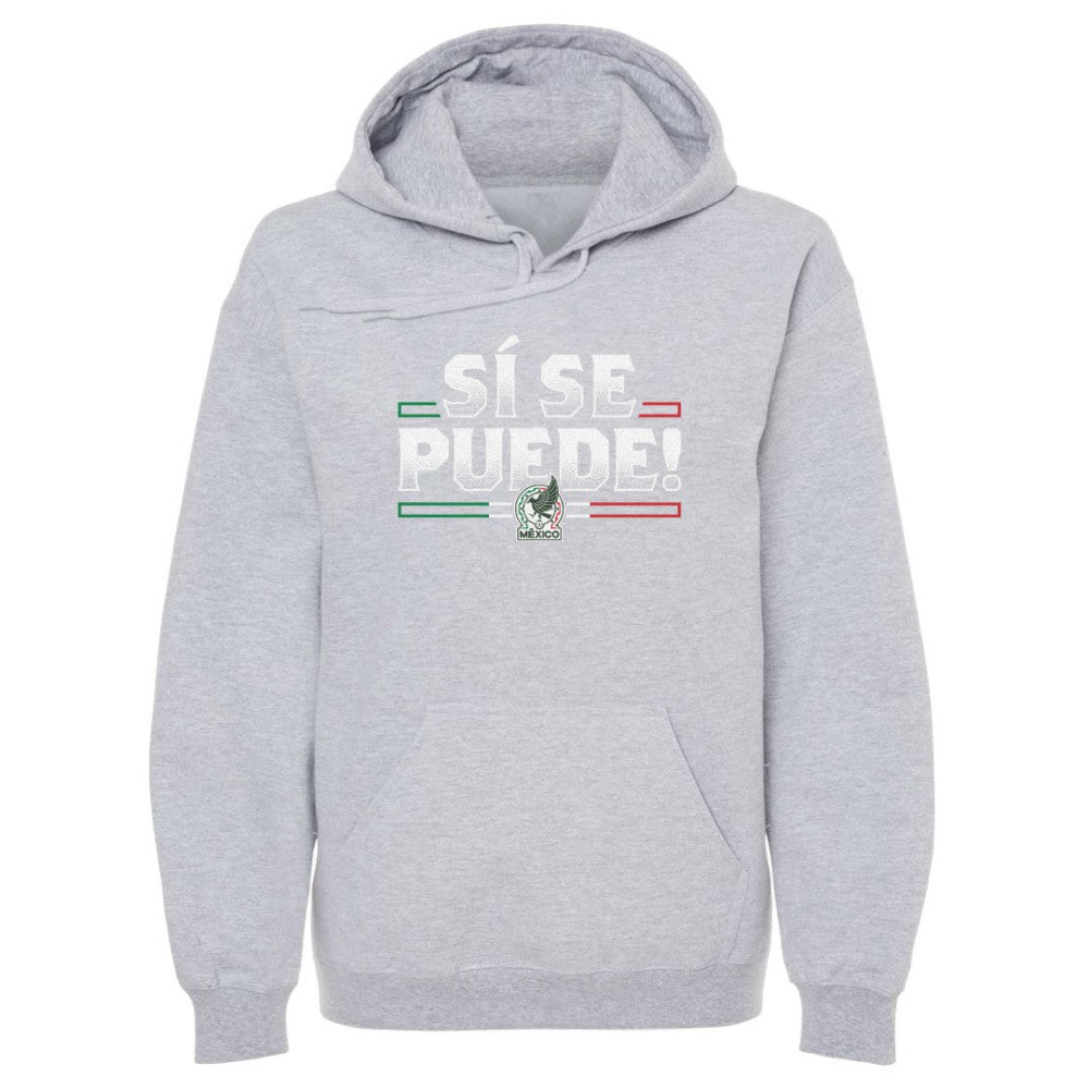 Mexico National Team 500 Level Si Se Puede Pullover Hoodie - Gray