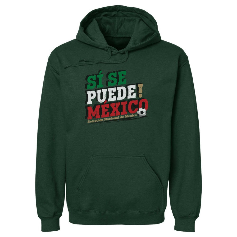 Mexico National Team 500 Level Si Se Puede Pullover Hoodie - Forest Green