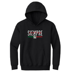 Mexico National Team 500 Level Youth Siempre Contigo Pullover Hoodie - Black