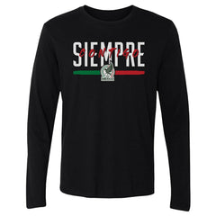 Mexico National Team 500 Level Siempre Contigo Long Sleeve T-Shirts - Black