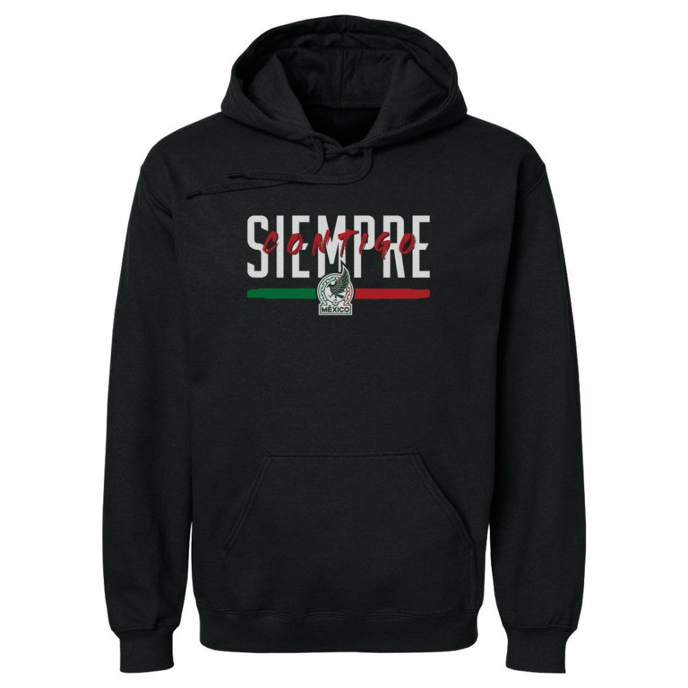 Mexico National Team 500 Level Siempre Contigo Pullover Hoodie - Black