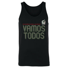Mexico National Team 500 Level Vamos Todos Inline Bold Tank Top - Black