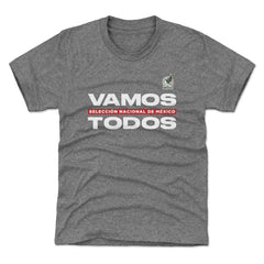 Mexico National Team 500 Level Youth Vamos Todos T-Shirts - Gray