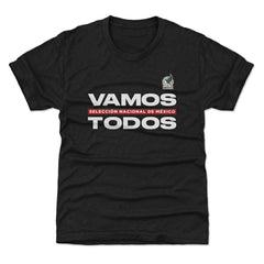 Mexico National Team 500 Level Youth Vamos Todos T-Shirts - Black