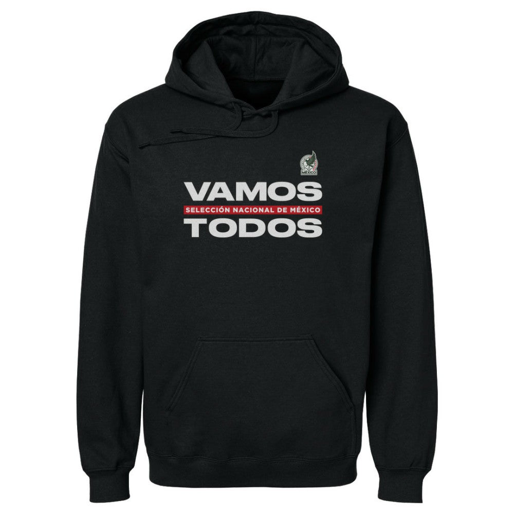 Mexico National Team 500 Level Vamos Todos Pullover Hoodie - Black