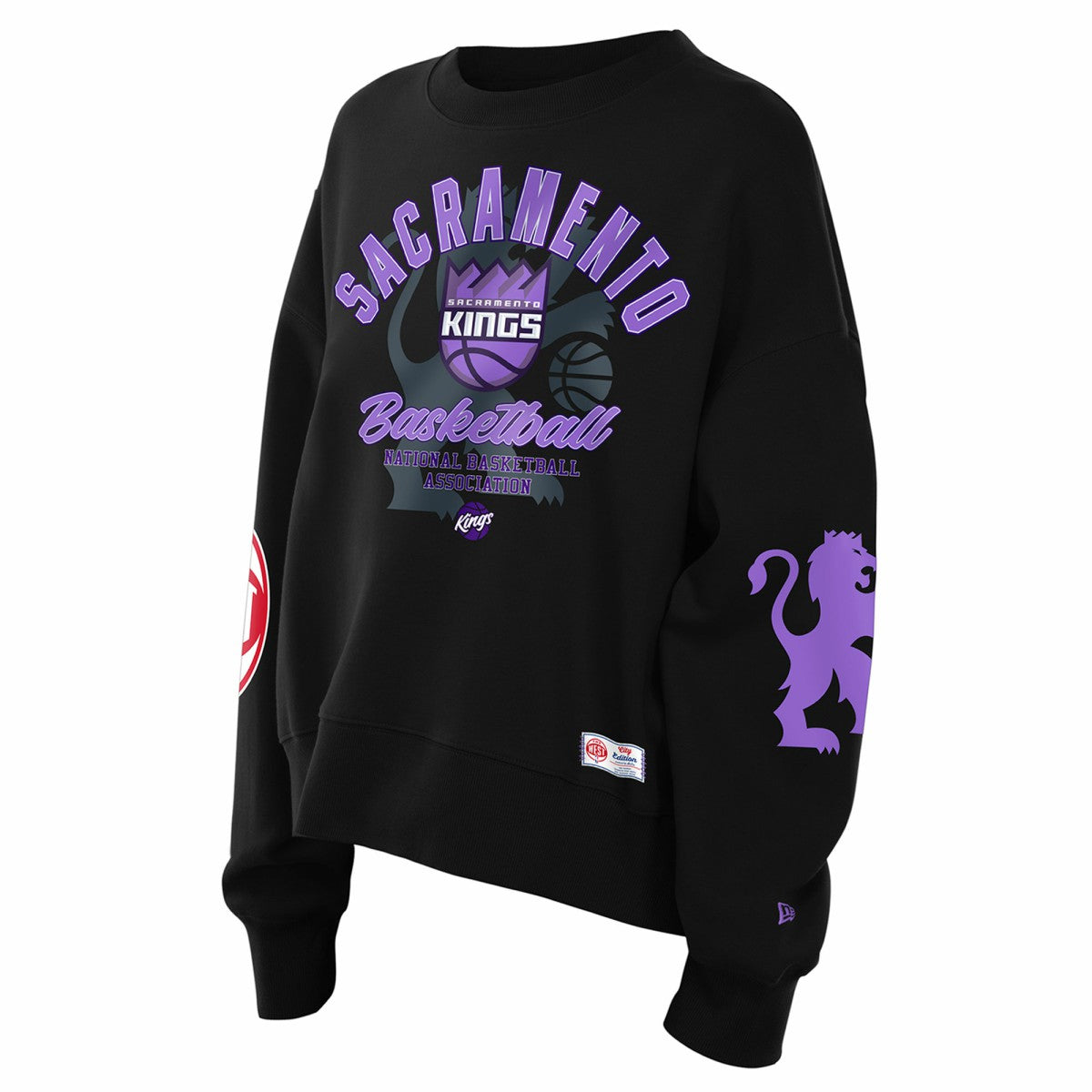 New Era - Sacramento Kings Women's 2025/26 City Edition Sweatshirt - Black