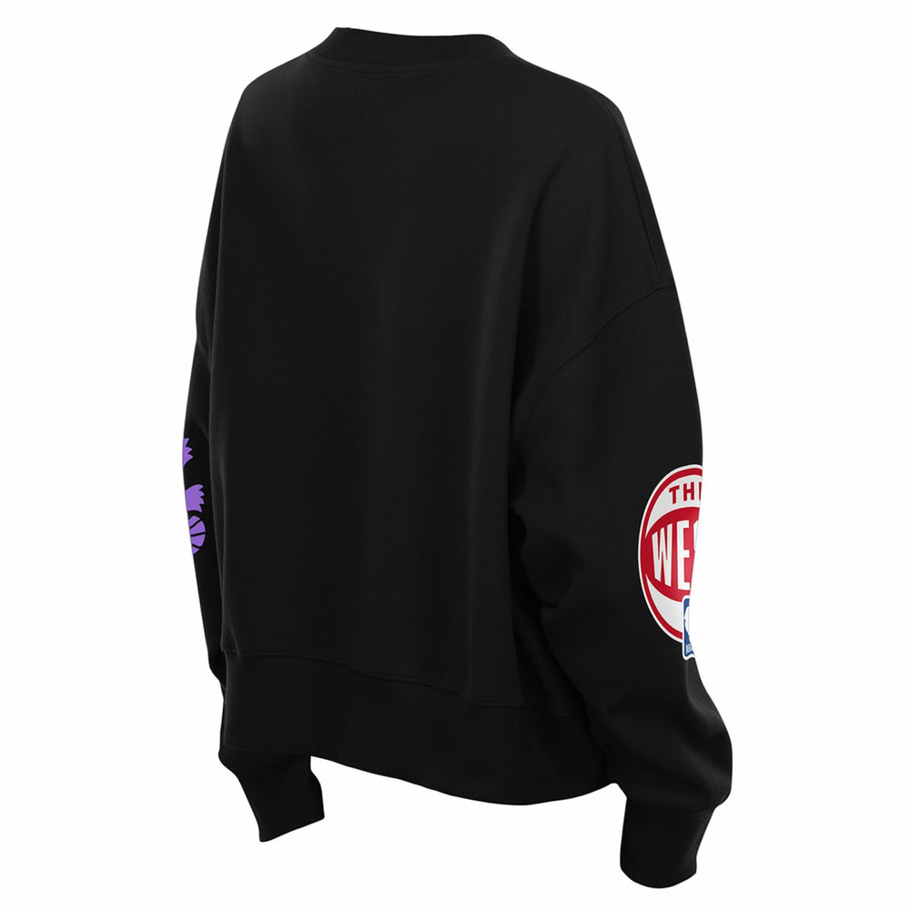 New Era - Sacramento Kings Women's 2025/26 City Edition Sweatshirt - Black