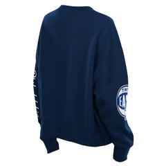 New Era - Philadelphia 76ers Women's 2025/26 City Edition Sweatshirt - Navy