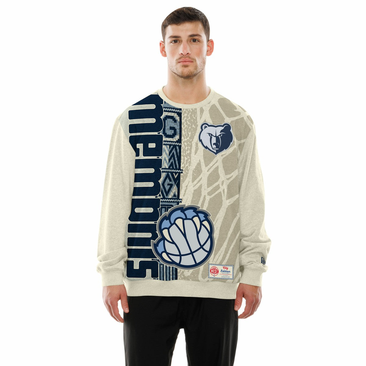 New Era - Memphis Grizzlies 2025/26 City Edition Sweatshirt - Tan