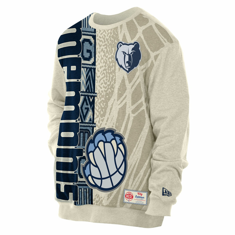 New Era - Memphis Grizzlies 2025/26 City Edition Sweatshirt - Tan