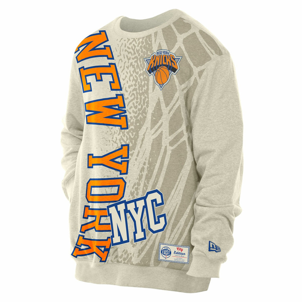 New Era - New York Knicks 2025/26 City Edition Sweatshirt - Tan