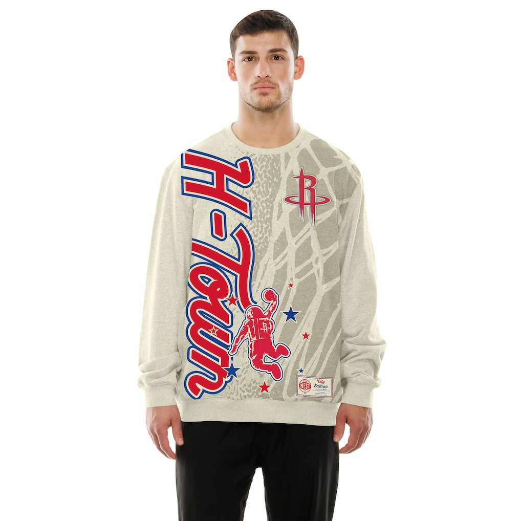 New Era - Houston Rockets 2025/26 City Edition Sweatshirt - Tan