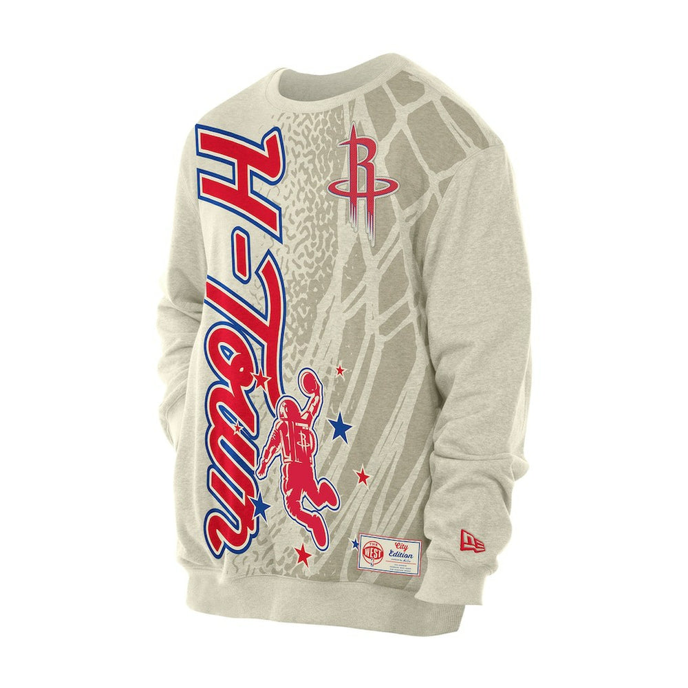 New Era - Houston Rockets 2025/26 City Edition Sweatshirt - Tan