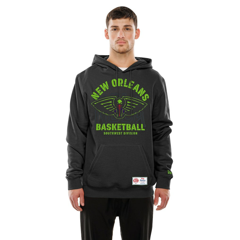 New Era - New Orleans Pelicans 2025/26 City Edition Fleece Hoodie - Black